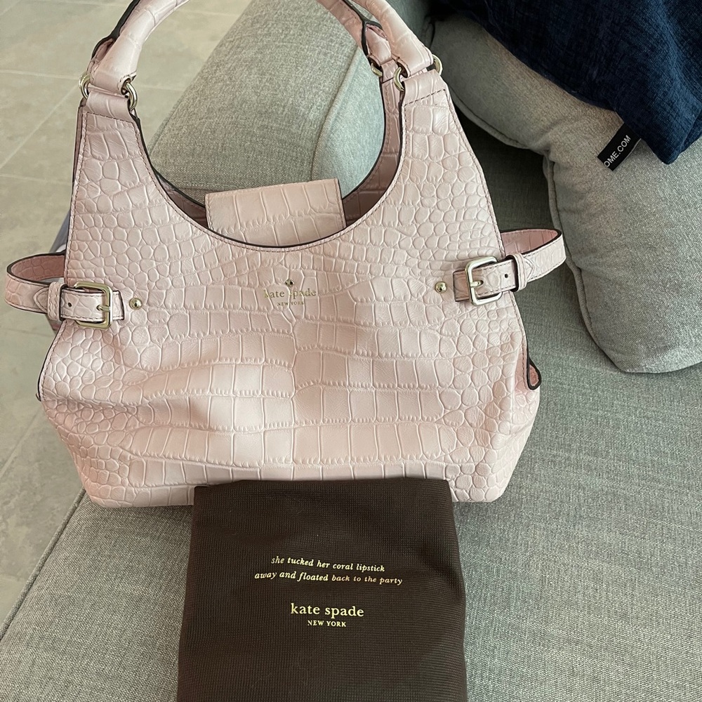 Kate Spade Vanston Croc Small Dylan Bag
